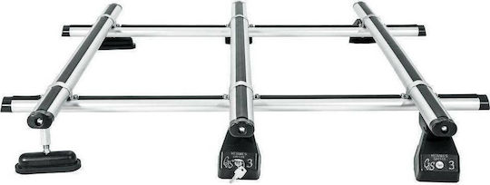 Hermes Roof Bars Aluminum (with Roof Rack Legs and Lock)