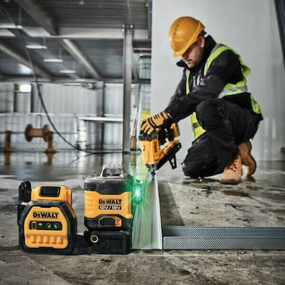 Dewalt DCE089NG18 Αυτορυθμιζόμενο Γραμμικό Αλφάδι Laser Πράσινης Δέσμης