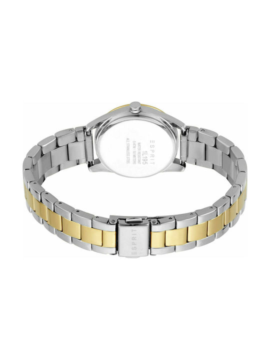 Esprit Uhr mit Metallarmband