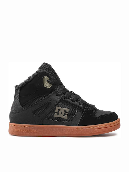 DC Παιδικό Sneaker High για Κορίτσι Μαύρο