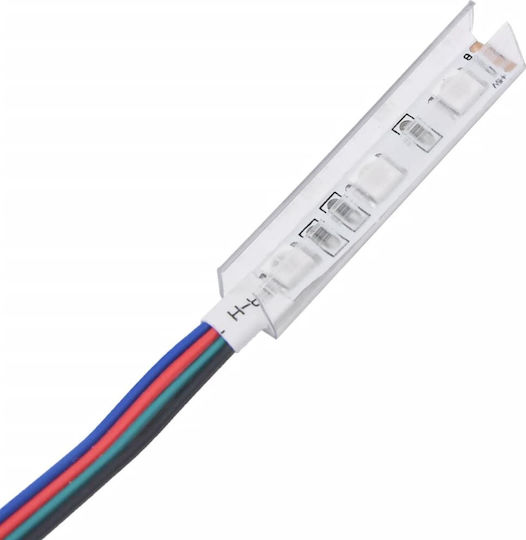 Телевизионни Мебели с LED Осветление Бял Дължина 120xДълбочина 30xВисочина 35.5см