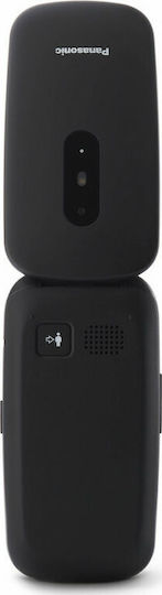 Panasonic KX-TU446 Telefon Mobil Single Slot SIM cu Butoane Mari Negru