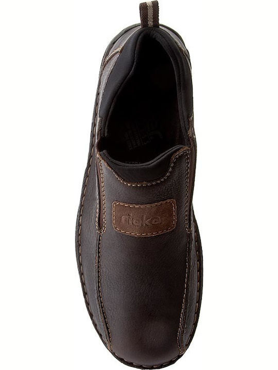 Men's Leather Casual Shoes Brown