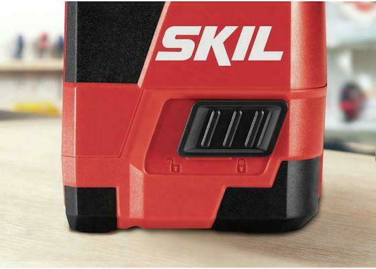 Skil 1910 AA Self-leveling Linear Laser Level Red Beam 3.7V with Working Range 15m
