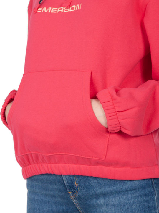 Women's Sweatshirt Hooded Fuchsia