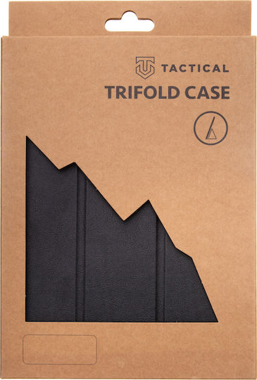 Tactical Tri Fold Flip Cover Schwarz (Galaxy Tab S7)