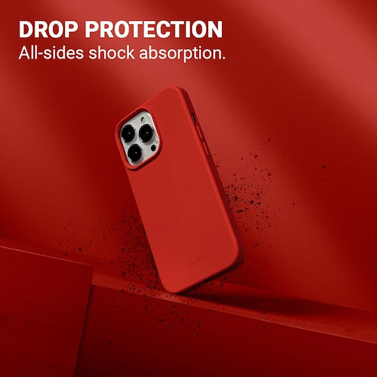 Crong Color Back Cover Σιλικόνης Κόκκινο (iPhone 13 Pro)