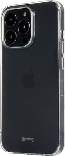 Crong Slim 0.8mm Back Cover Silicone 0.8mm Transparent (iPhone 13 Pro)