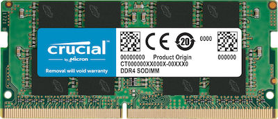 Crucial 32GB DDR4 RAM with 2666 Speed for Laptop