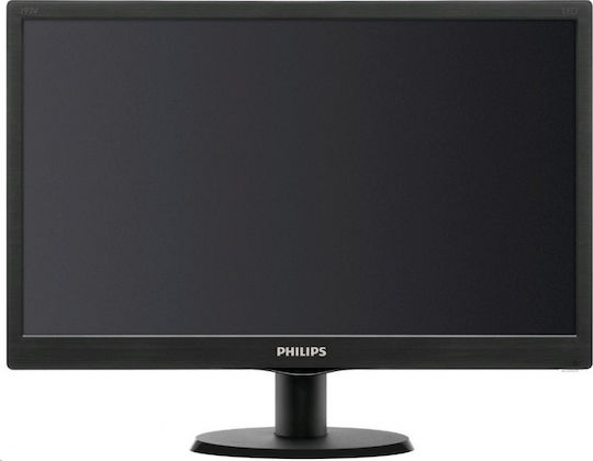 Philips 203V5LSB26 TN Monitor 19.5" 1600x900 cu Timp de Răspuns 5ms GTG
