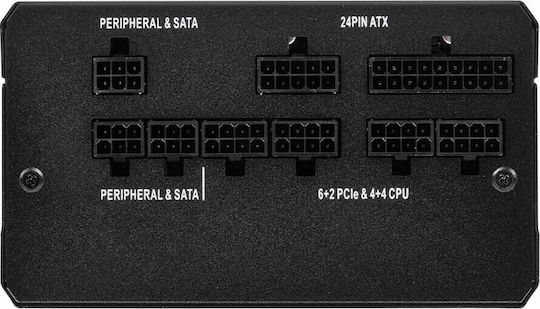 Corsair RM Series RM650 650W Μαύρο Τροφοδοτικό Υπολογιστή Full Modular 80 Plus Gold