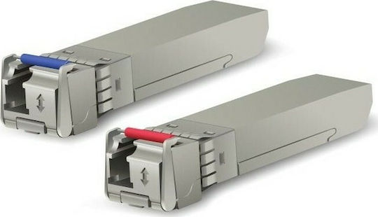 Ubiquiti Трансивър UF-SM-10G-S SFP Модул Едномодов Оптичен Кабел SMF 2 Бройки