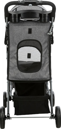 Trixie Buggy Количка за пренасяне на куче / за котка до 15кг Сив Д80xШ47xВ100см.