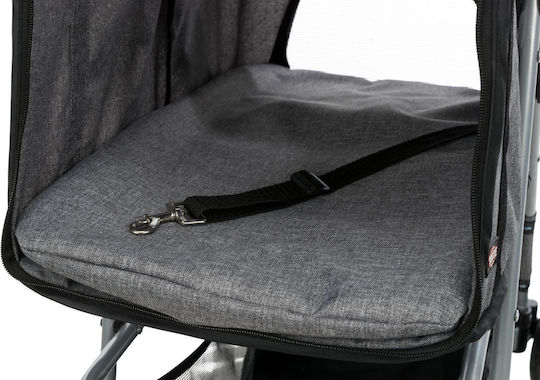 Trixie Buggy Количка за пренасяне на куче / за котка до 15кг Сив Д80xШ47xВ100см.