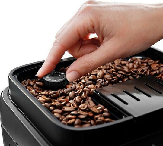 De'Longhi Magnifica Evo Automatic Espresso Machine 1450W Pressure 15bar for Cappuccino with Grinder Black