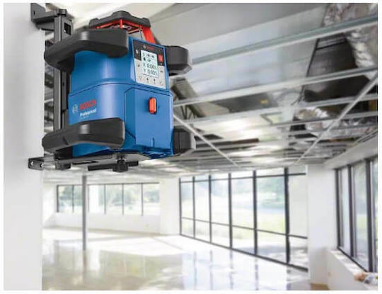 Bosch GRL 600 CHV Αυτορυθμιζόμενο Περιστροφικό Αλφάδι Laser Κόκκινης Δέσμης 18V με Εύρος Εργασίας 60m