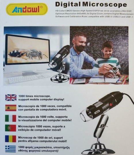 Andowl QY-X01 Digital with Monitor Microscope 1000Xx