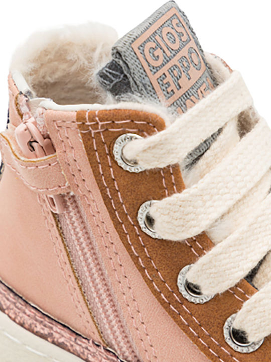 Kids Sneakers High Pink