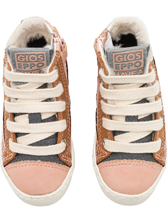 Kids Sneakers High Pink
