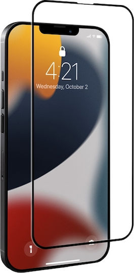 Crong 7D Nano Flexible Black 0.3mm Full Glue Full Face Tempered Glass (iPhone 13 mini) CRG-7DNANO-IP13M