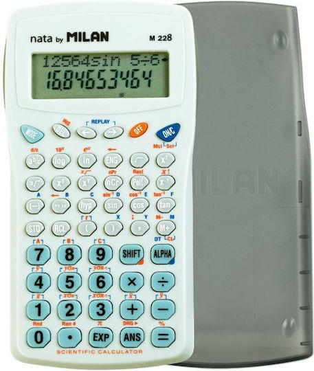 Milan 159005 Αριθμομηχανή Επιστημονική 12 Ψηφίων σε Ασημί Χρώμα