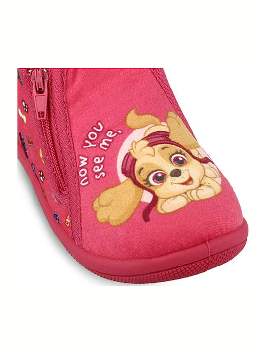 Anatomic Kids Slippers Boots Fuchsia Paw Patrol
