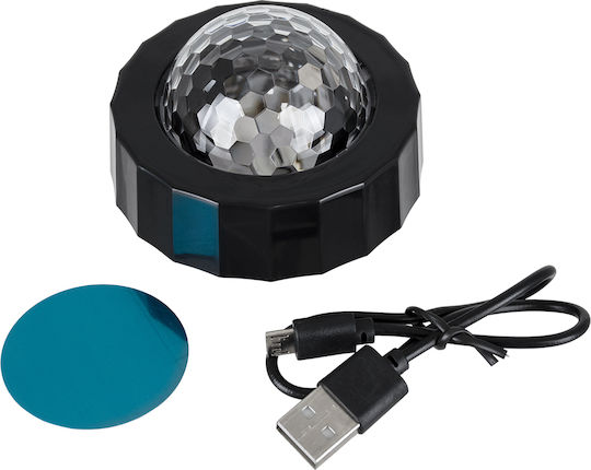 GloboStar Dekoratives Tischlampe LED RGB Party Licht 7,5x7,5x4,5cm
