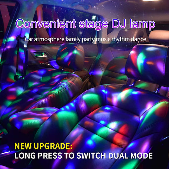 GloboStar Dekoratives Tischlampe LED RGB Party Licht 7,5x7,5x4,5cm