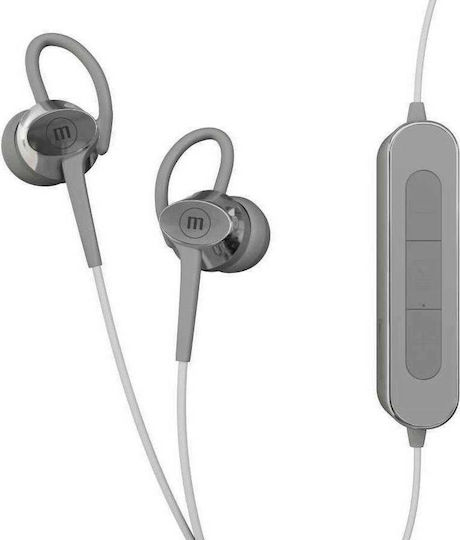 Maxell Fusion+ In-ear Bluetooth Handsfree Căști Argintiu