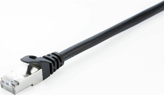 V7 S/FTP Cat.6 Ethernet Network Cable 2m Black 1pcs