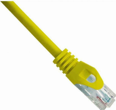 Cablexpert U/UTP Cat.6 Καλώδιο Δικτύου Ethernet 0.25m Κίτρινο