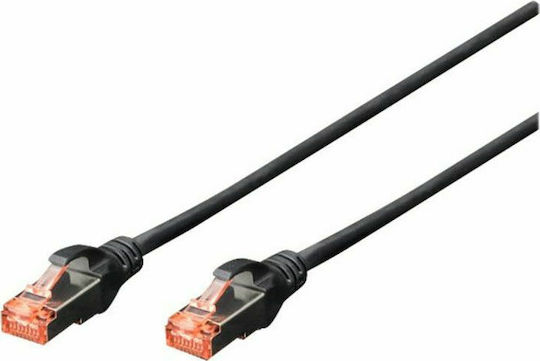 Digitus S/FTP Cat.6 Ethernet Network Cable 5m Black 6pcs