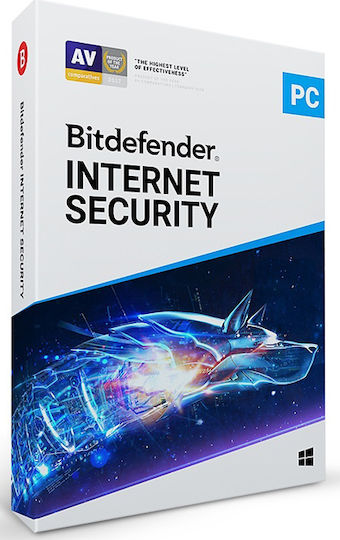 BitDefender Internet Security 2019 за 3 устройства и 1 година използване