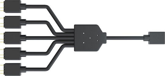CoolerMaster Addressable RGB 1-to-5 LED Splitter/Extension Cable