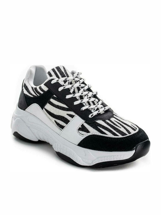 Migato Femei Chunky Sneakers Negre