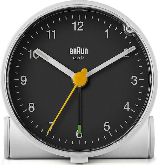 Braun BC 01 WB Επιτραπέζιο Ρολόι με Ξυπνητήρι 67006