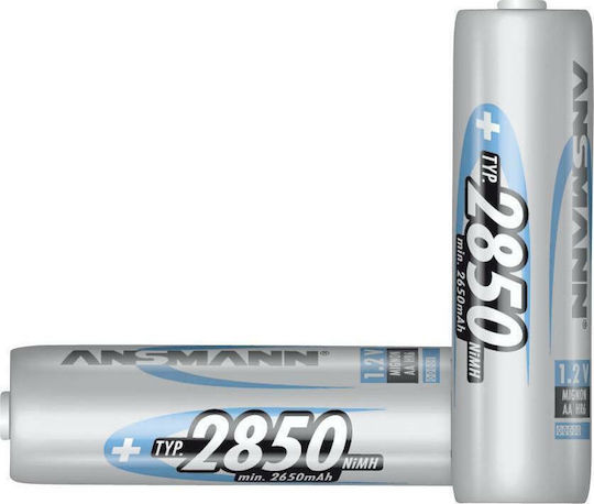 Ansmann Επαναφορτιζόμενες Μπαταρίες AA Ni-MH 2850mAh 1.2V 4τμχ