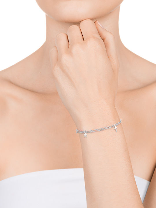 Viceroy Damen Armband Kette Trend aus Silber