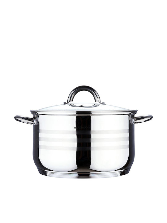 Blaumann Gourmet Line Βαθιά Ανοξείδωτη Κατσαρόλα 1.8lt / 16cm