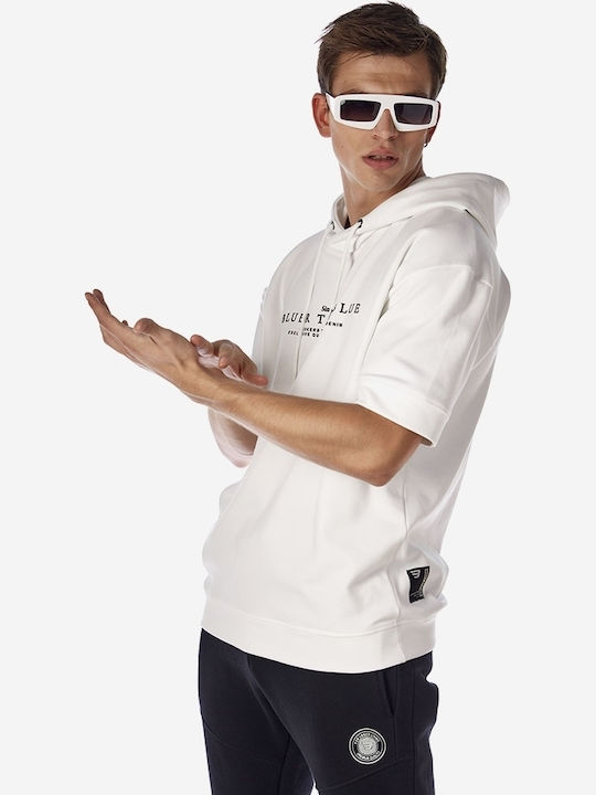 Sweatshirt with Hood White