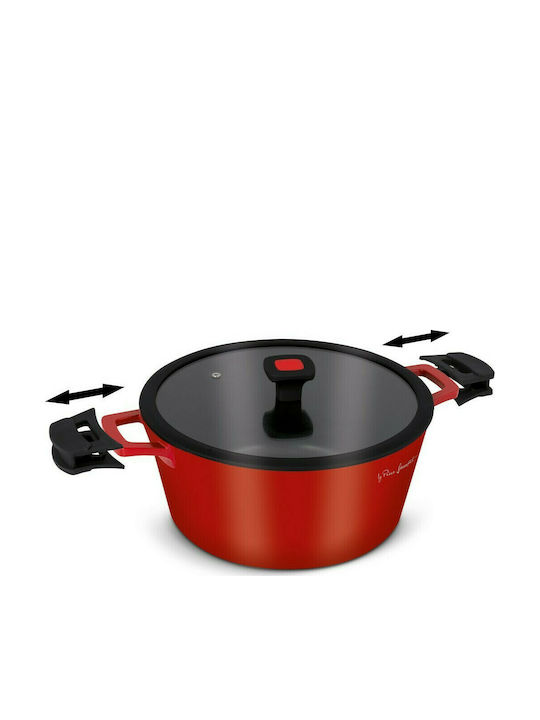 Lamart Alue Βαθιά Κατσαρόλα από Χυτό Αλουμίνιο 4.2lt / 24cm