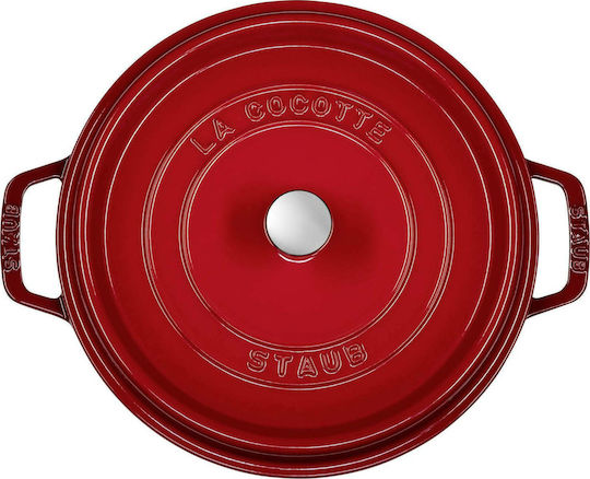 Staub La Cocotte Tiefe Topf aus Gusseisen 5,2l / 26cm