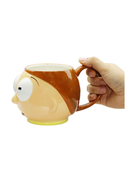 3D Morty Smith Rick and Morty Mug Ceramic Beige 500ml