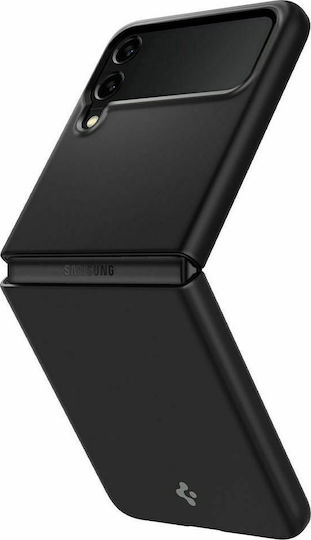 Spigen Airskin Umschlag Rückseite Silikon 0.4mm Schwarz (Galaxy Z Flip3 5G)