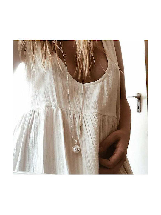 Babylonia Bola with Heart Charm Εγκυμοσύνης Μπεζ