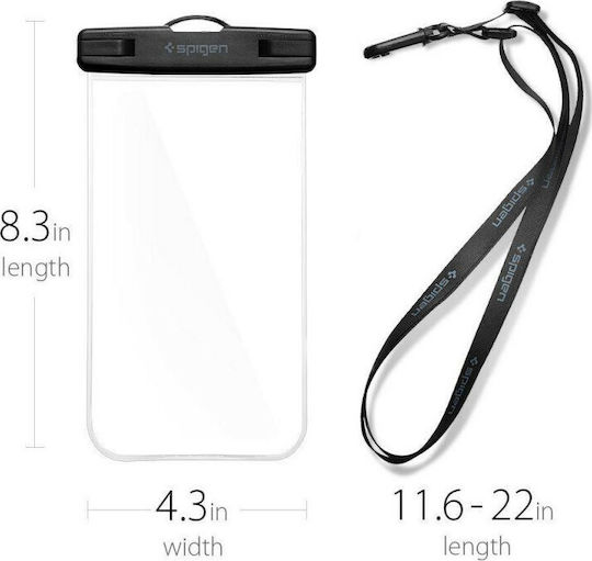 Spigen Velo A600 Waterproof up to 6" Transparent
