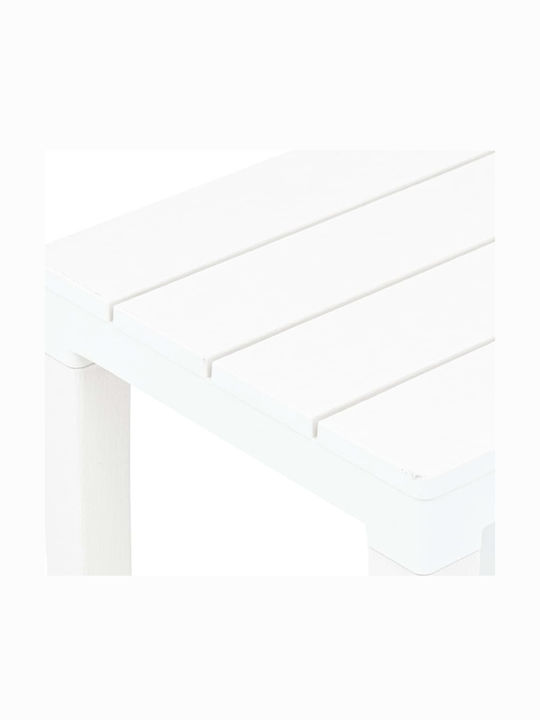 Bench Outdoor Plastic 60x38.5x45cm