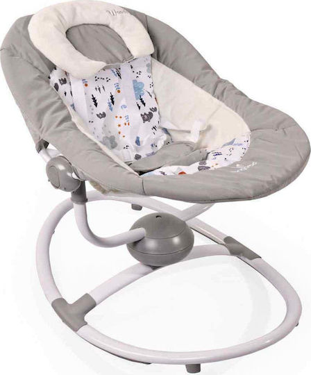 Cangaroo Electric Baby Relax Swing Woodsy with Music Beige for Child up to 9kg