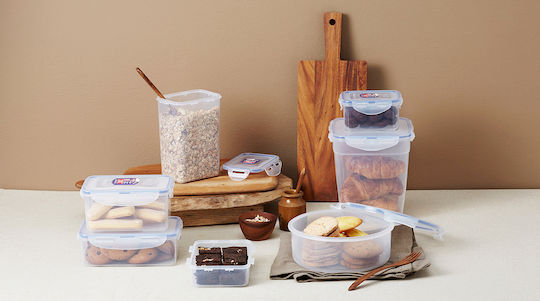 Lock&Lock Lunchbox Kunststoff Blue Geeignet für die Mikrowelle 1400ml 1Stück