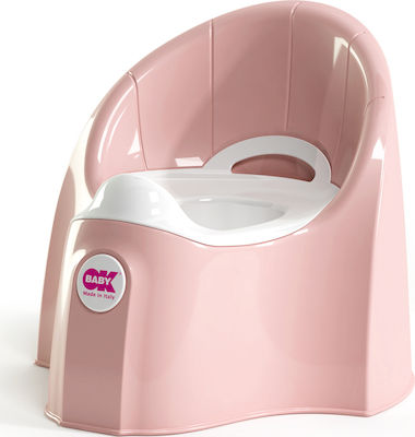 OK Baby Classic Potty Pasha with Lid Pink